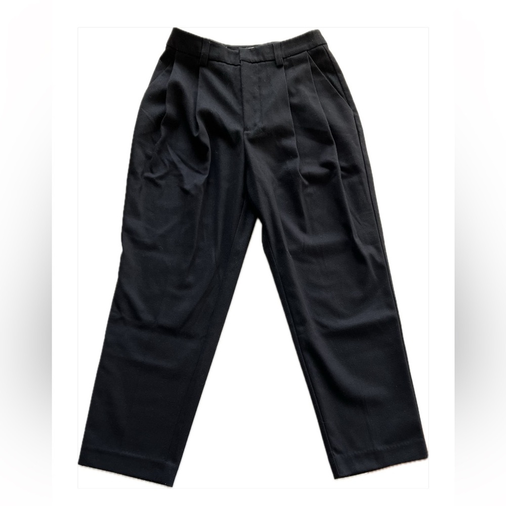 Oak and Fort black trousers
